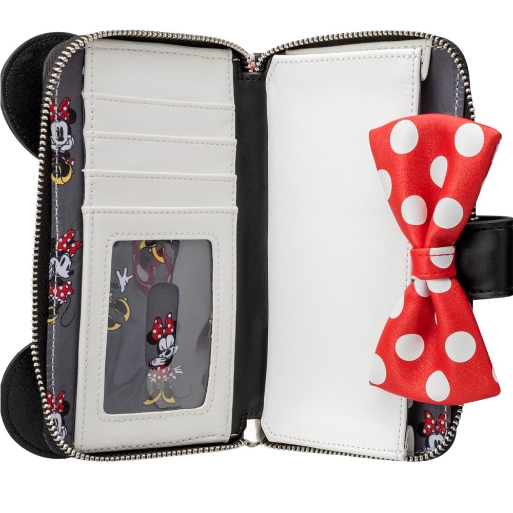 New Loungefly Minnie, mouse wallet - Picture 6 of 7